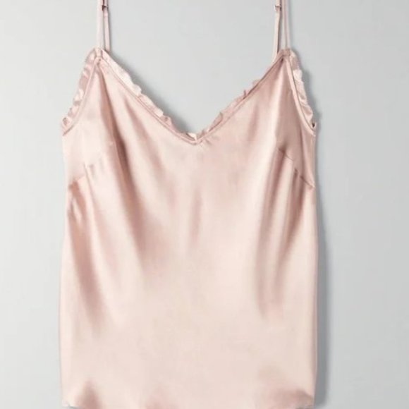 Aritzia Wilfred Ruffle Camisole - Size M - Picture 2 of 2
